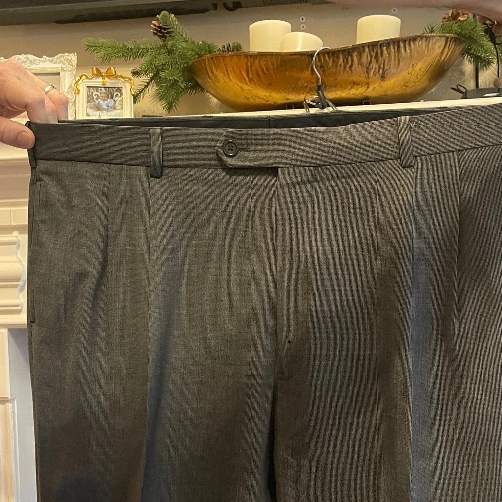 Brooks Brothers Charcoal Dress Slacks - Picture 3 of 5